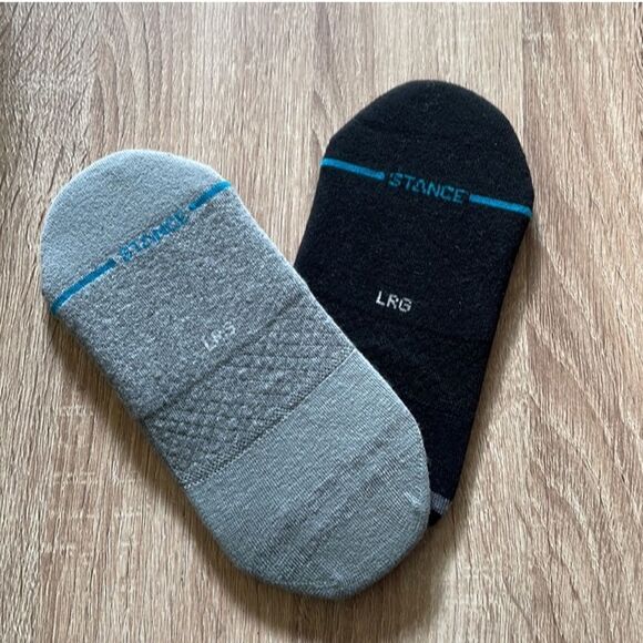 (5) New Stance No Show Socks, L - Picture 6 of 6